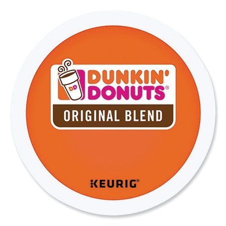 DUNKIN K-Cup Pods, Original Blend, PK88, 88PK 400845